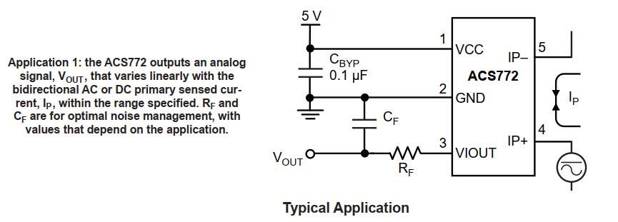 ACS772 Application