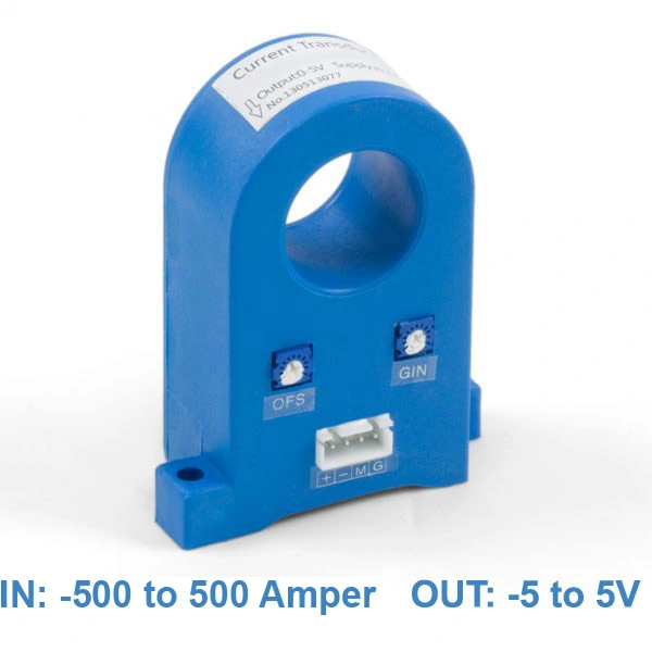 سنسور جریان 500 آمپر 5 ولت سنسور جریان 500 آمپر 5 ولت